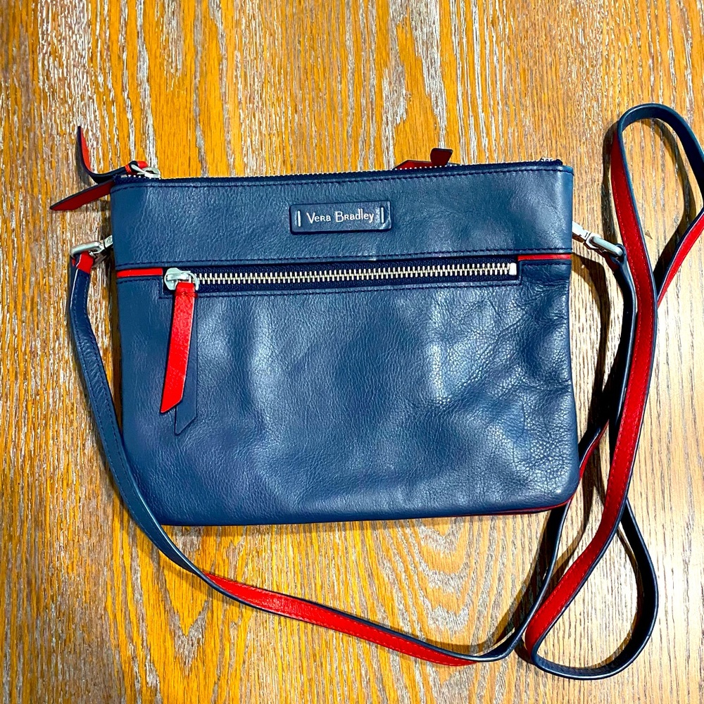 Mallory Double leather crossbody